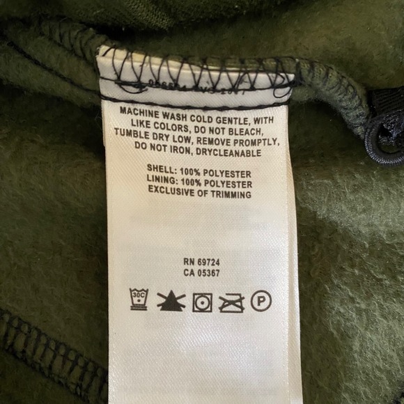 Columbia Men's Steens Mountian Fleece Jacket Small Full Zip Outdoor Adventure - Picture 7 of 10